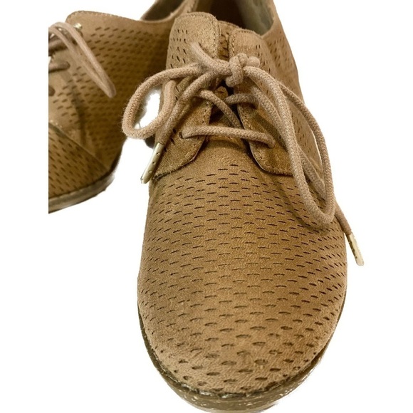 NWOT—Dr. Scholl’s Camel Colored Short Shaft Shooties with Lacing Size 6 - Picture 4 of 10